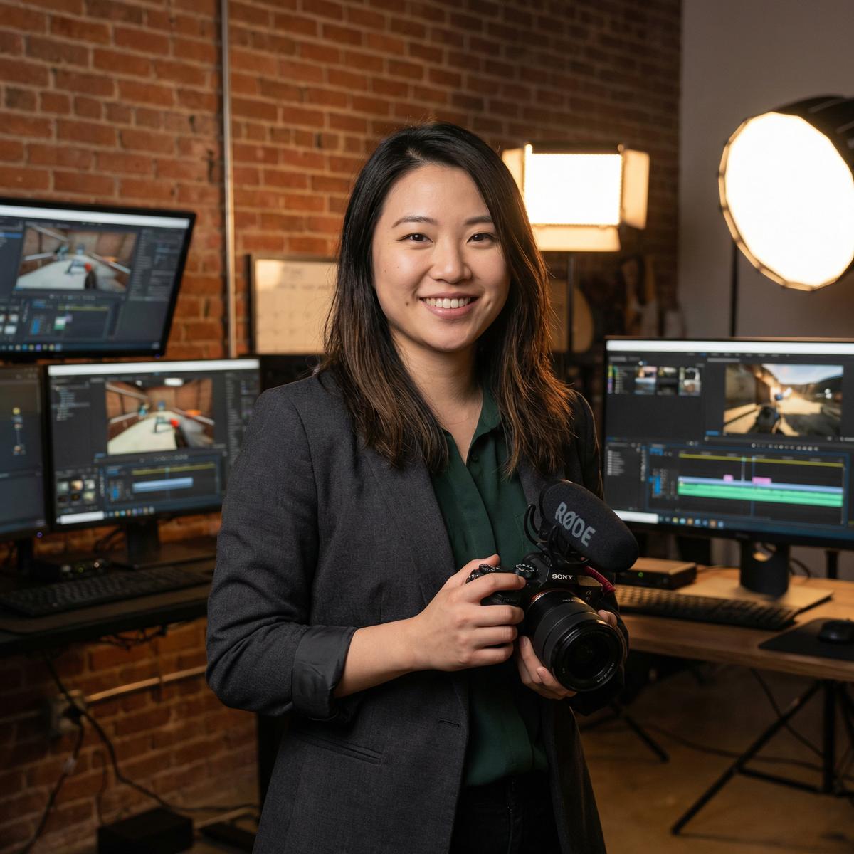 每日大赛视频制片人林小雨